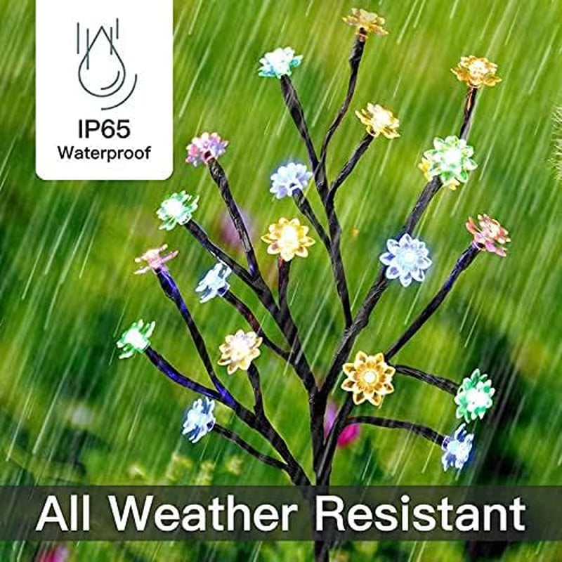 LED Cherry Blossom Flower Garden Lights