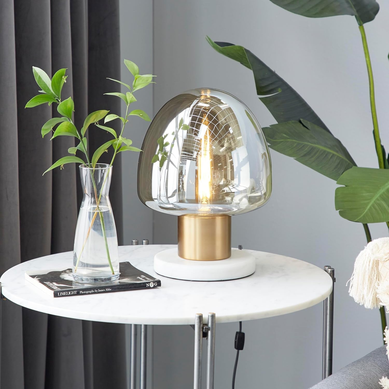 Accent Lamp with Clear Dome