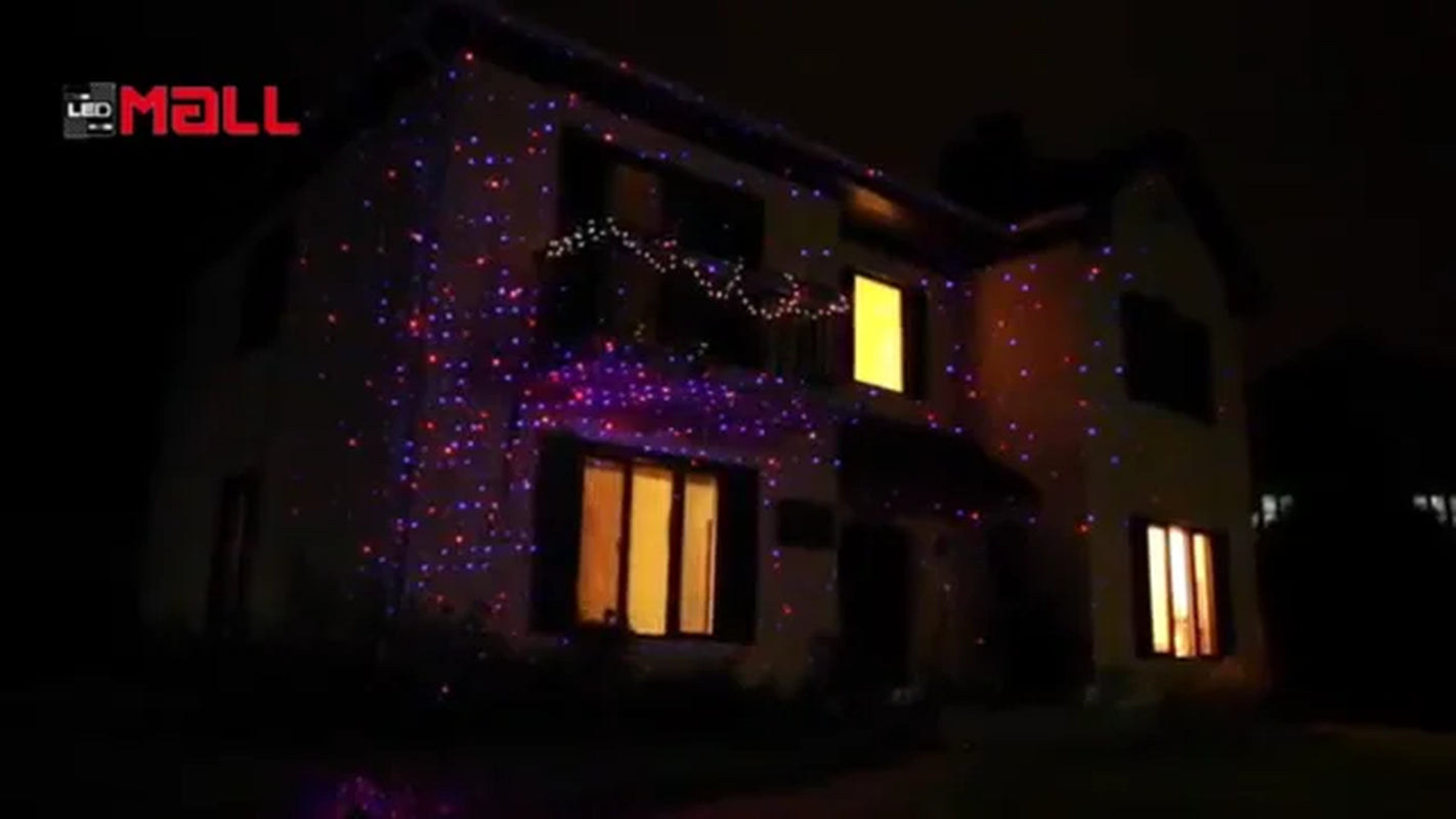 Moving Firefly Garden Laser Multi-Color LED