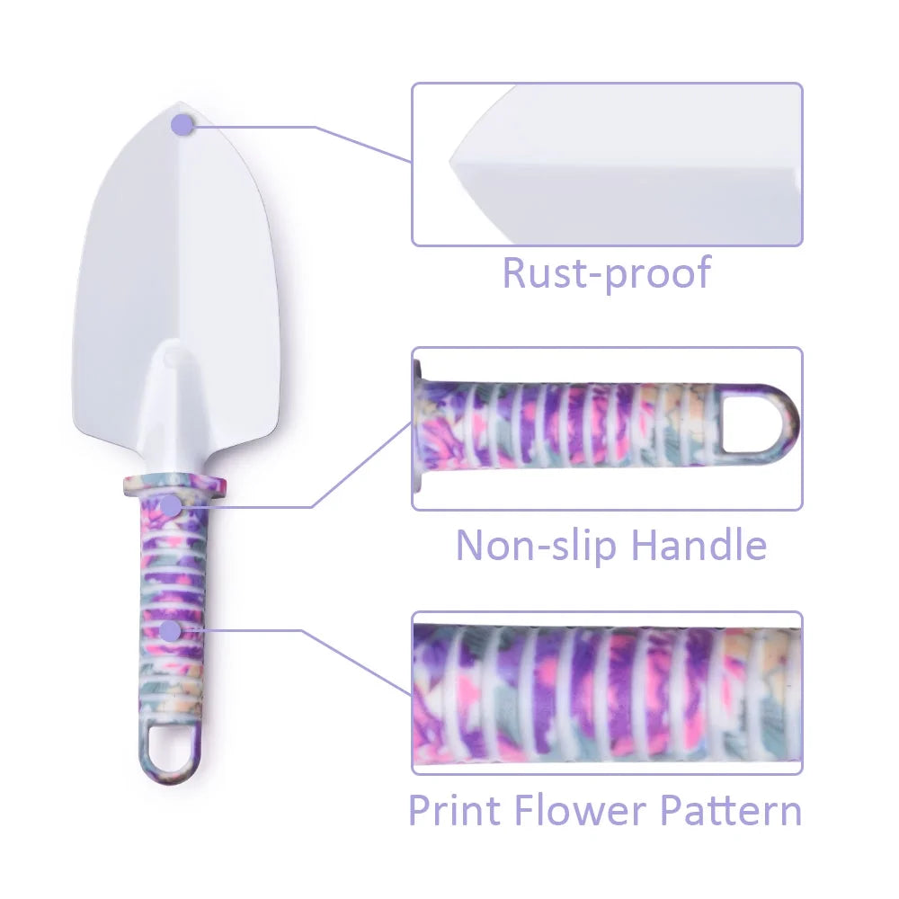 5 Pieces Garden Tool Set 