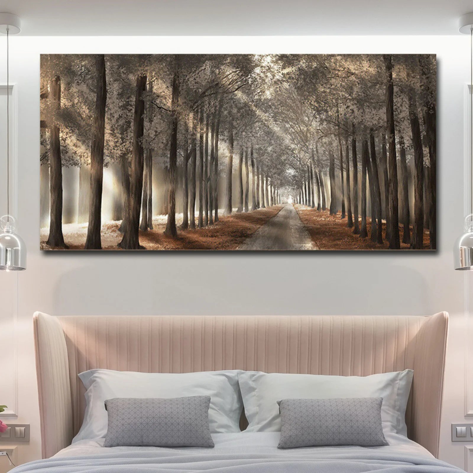  Living Room Forest Canvas Wall Art