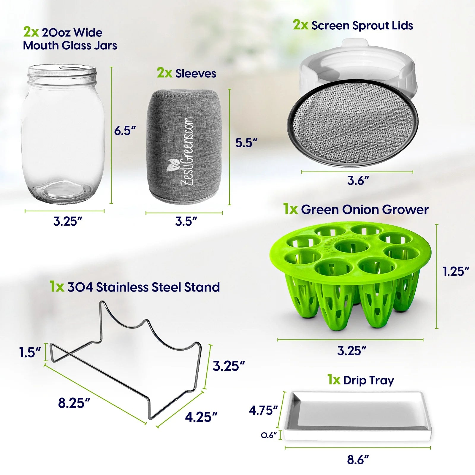 Growing Kit & Green Onion Regrower